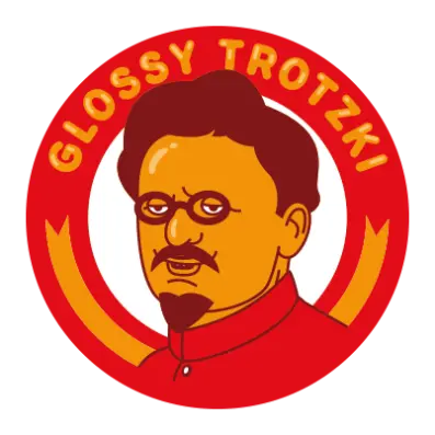 Glossy Trotzki Logo Footer